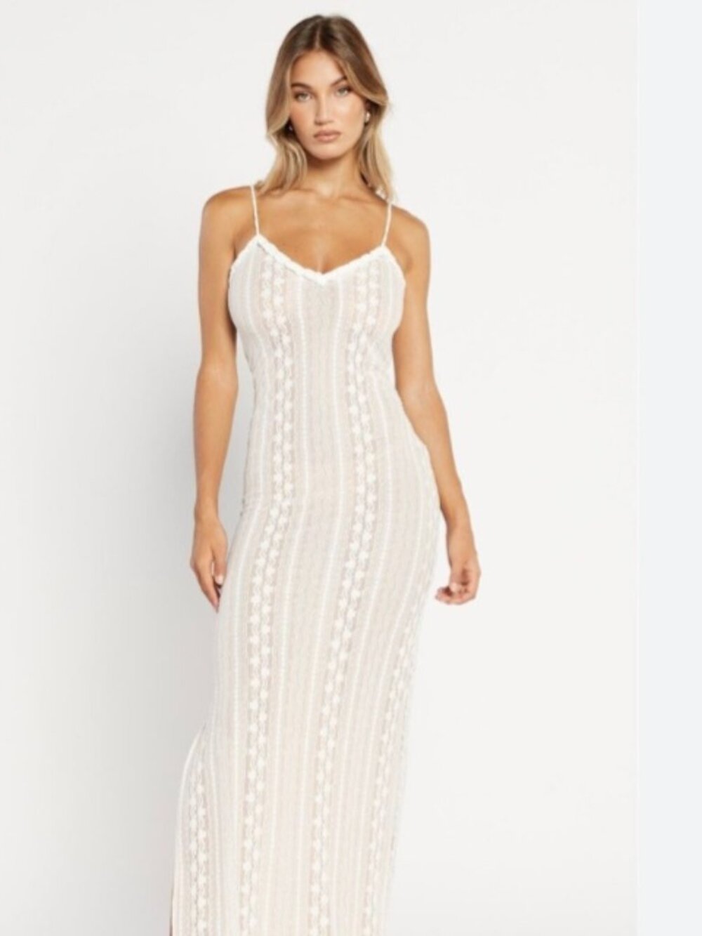 TIGER MIST SOPHA LACE MAXI DRESS SIZE SMALL
